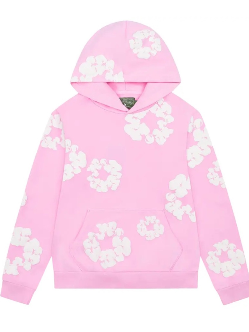 Denim Tears Cotton Wreath Hoodie - Pink